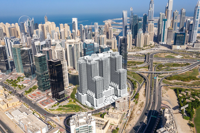 Construction work at Golf Views Seven City JLT forges ahead