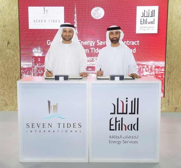 Etihad ESCO partners with Seven Tides to improve energy efficiency of 22 buildings